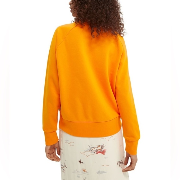 Scotch & Soda Graphic Organic Cotton-Blend Sweater, Size S - Picture 3 of 8